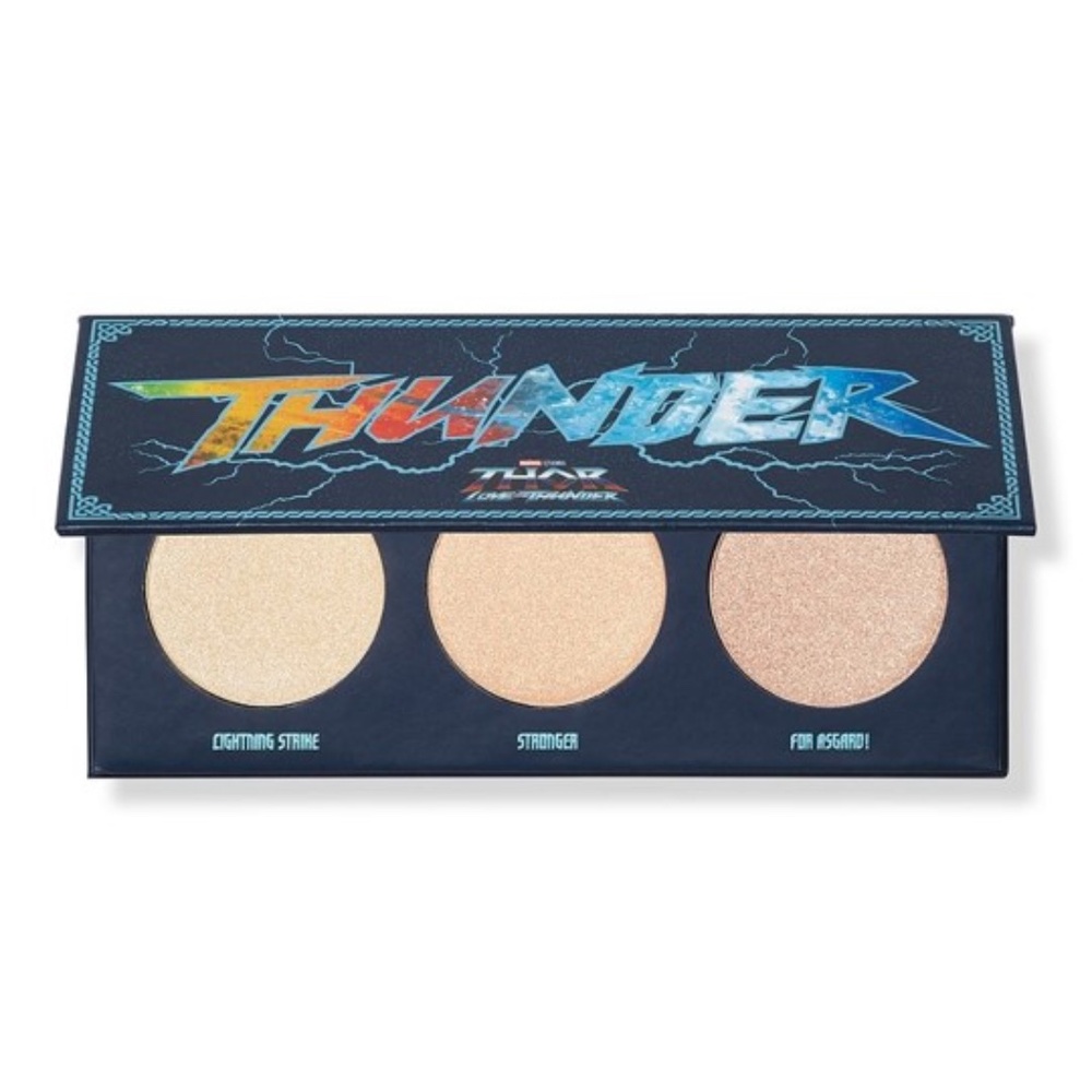Ulta x Thor Love & Thunder Highlighter Bronze Face Palette New 3 shades